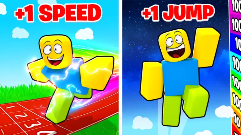 +1 Speed And +1 Jump Every Second codes - free boosts
