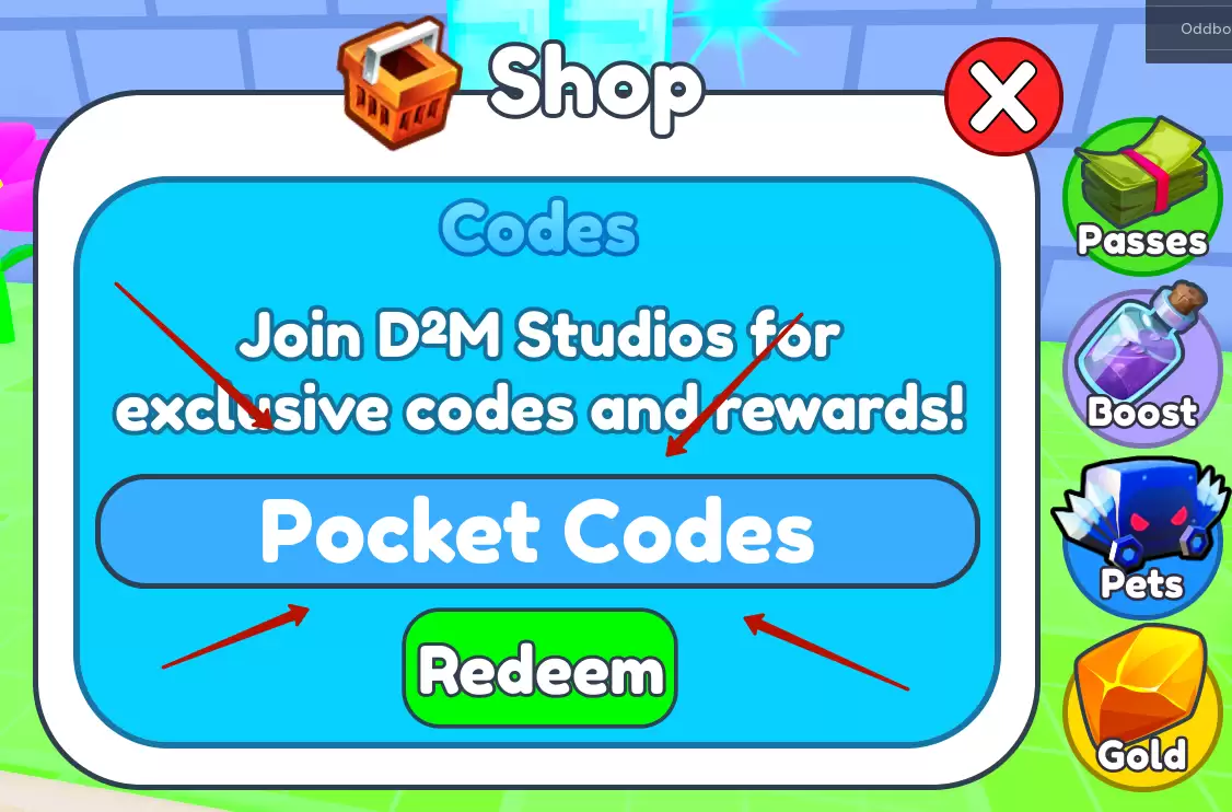 How to redeem +1 GOLD Every Click codes?