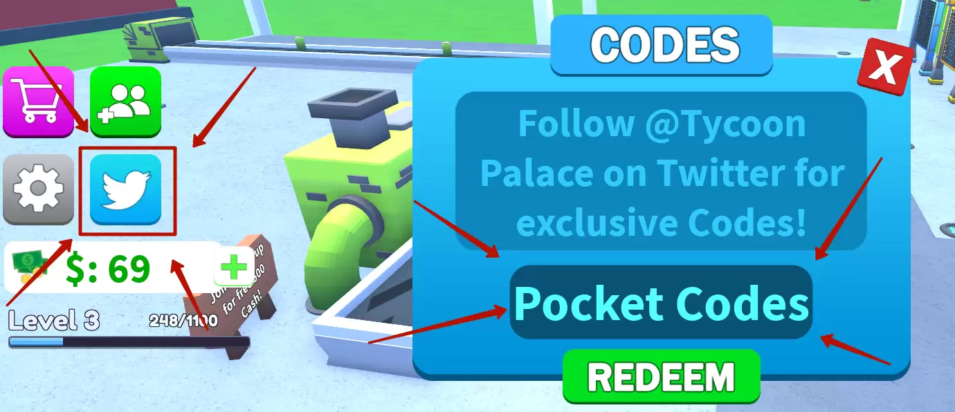 How to redeem Energy Drink Tycoon codes?
