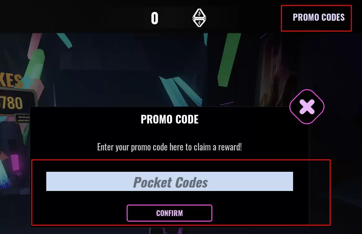 How to redeem Godzilla X Kong Obby codes?
