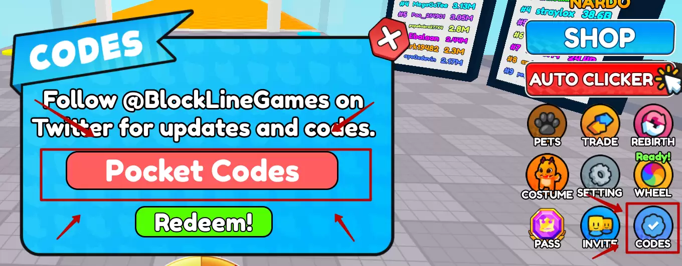How to redeem Monster Race Simulator codes?