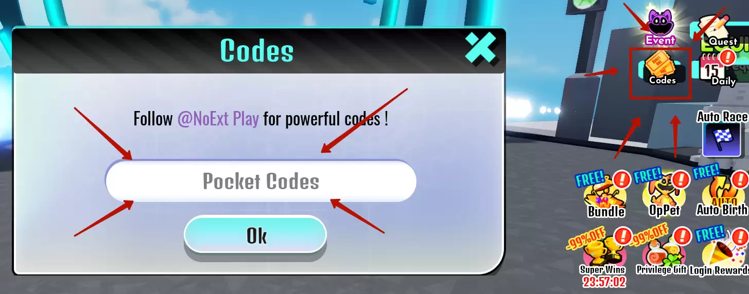 How to redeem Motorcycle Flying Simulator codes?