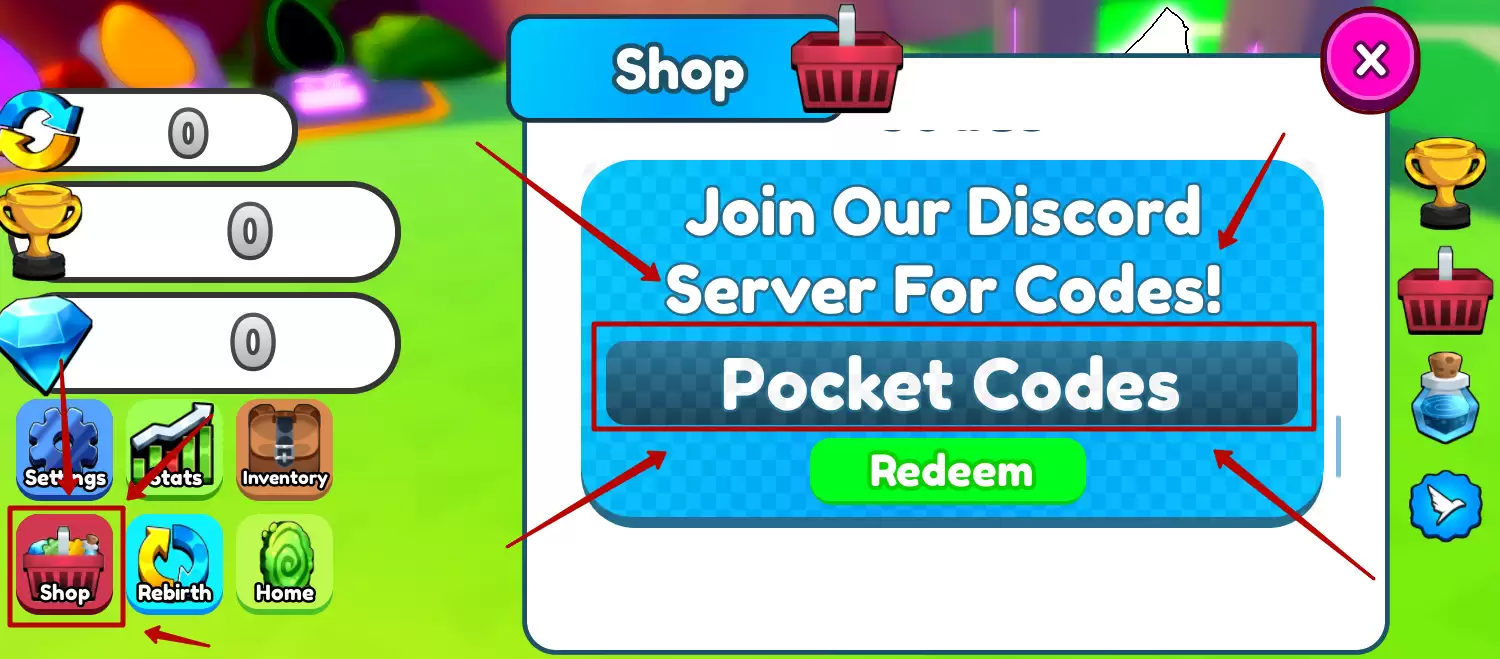 How to redeem Pigeon Race Clicker codes?