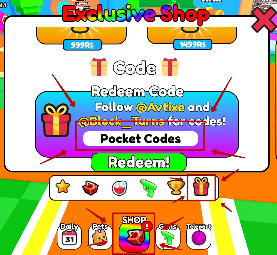 How to use Monster Shooting Simulator codes?