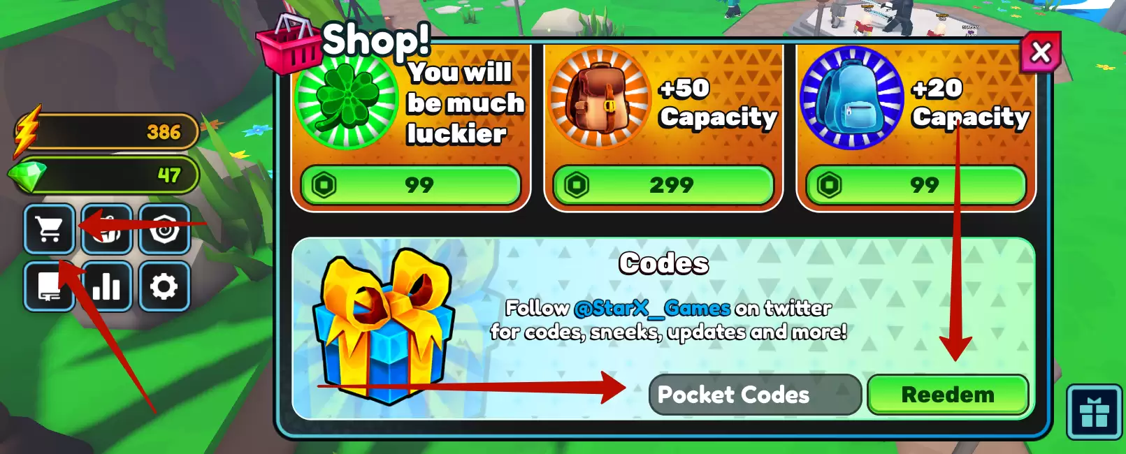 How to redeem Anime Swords X codes?