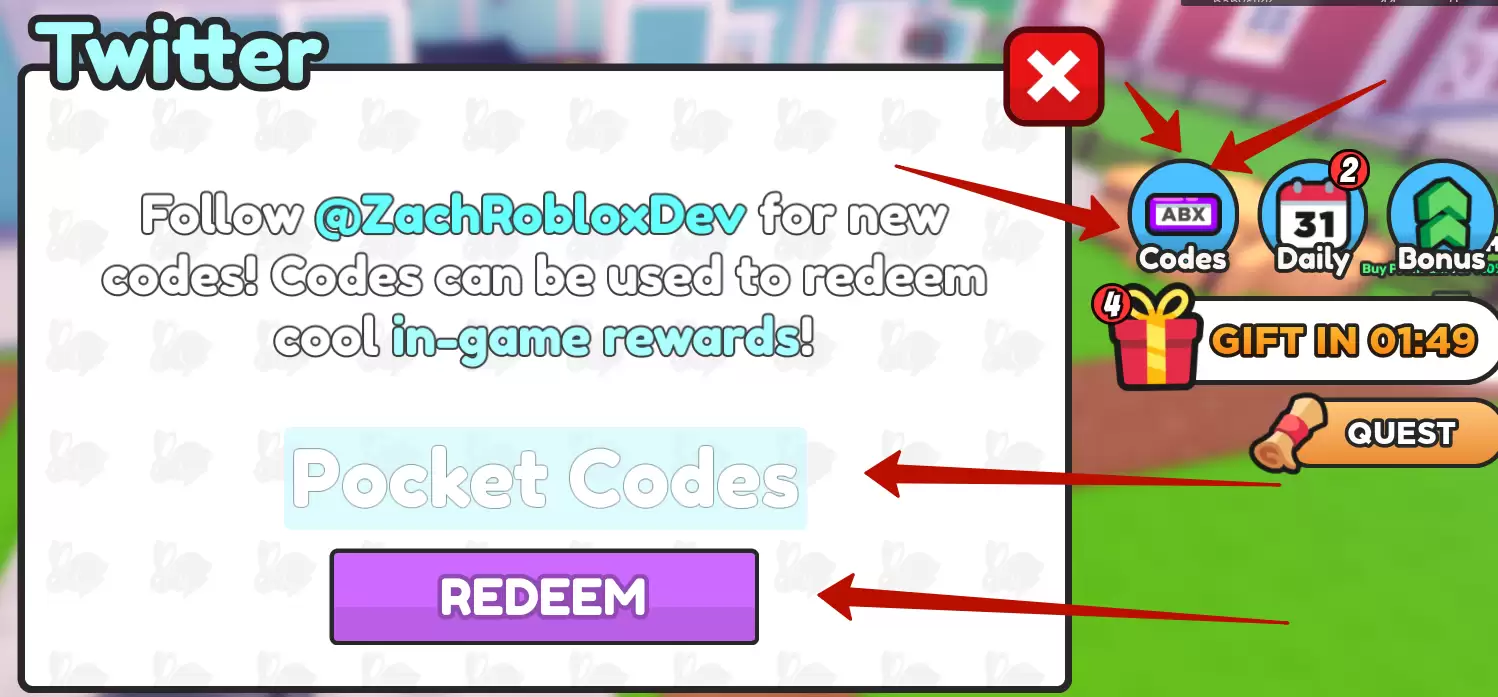 How to redeem Egg Farm Tycoon 2 codes?
