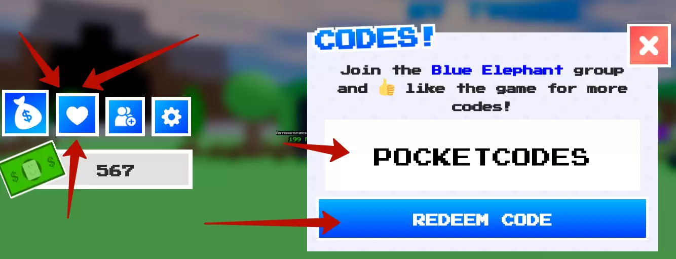 How to redeem Noob Tycoon codes?