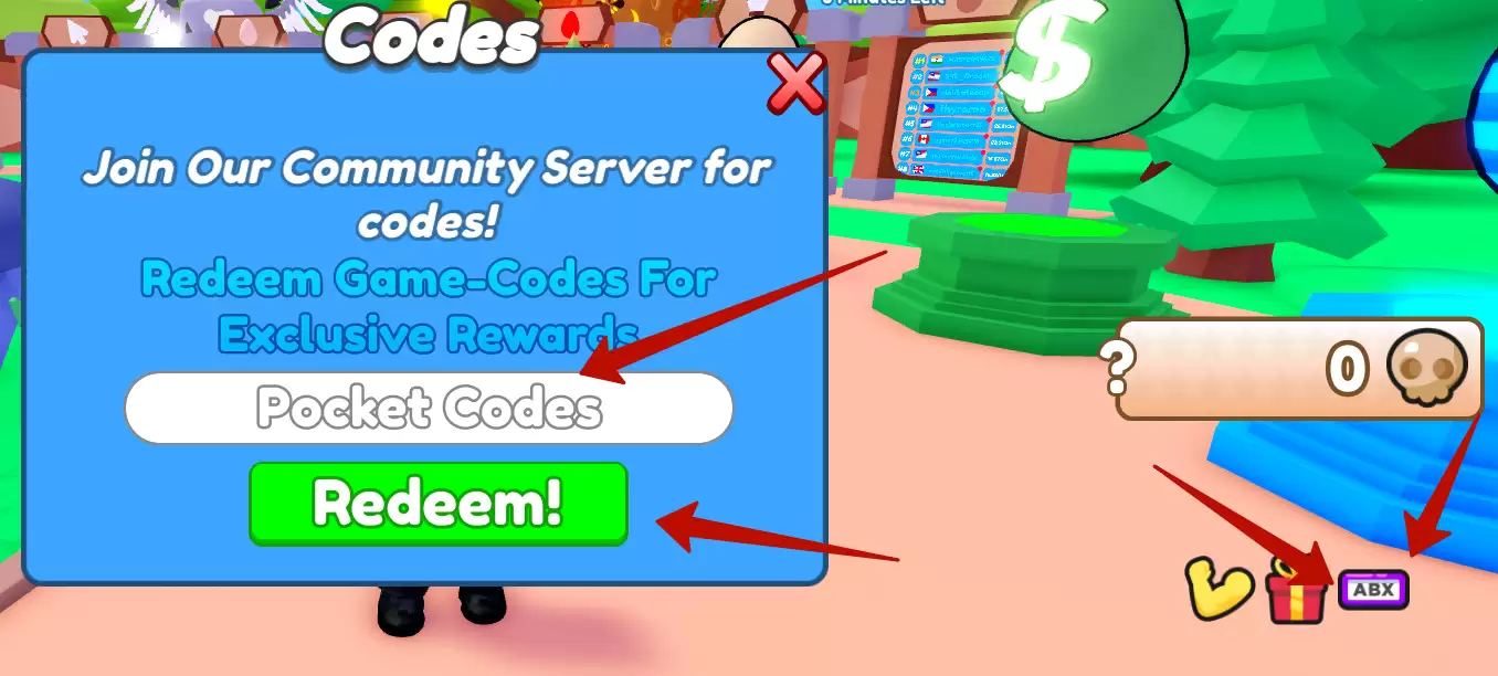 How to redeem Tappy Simulator codes?