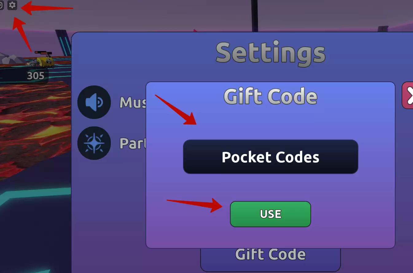 How to use Death Bumper Car codes?
