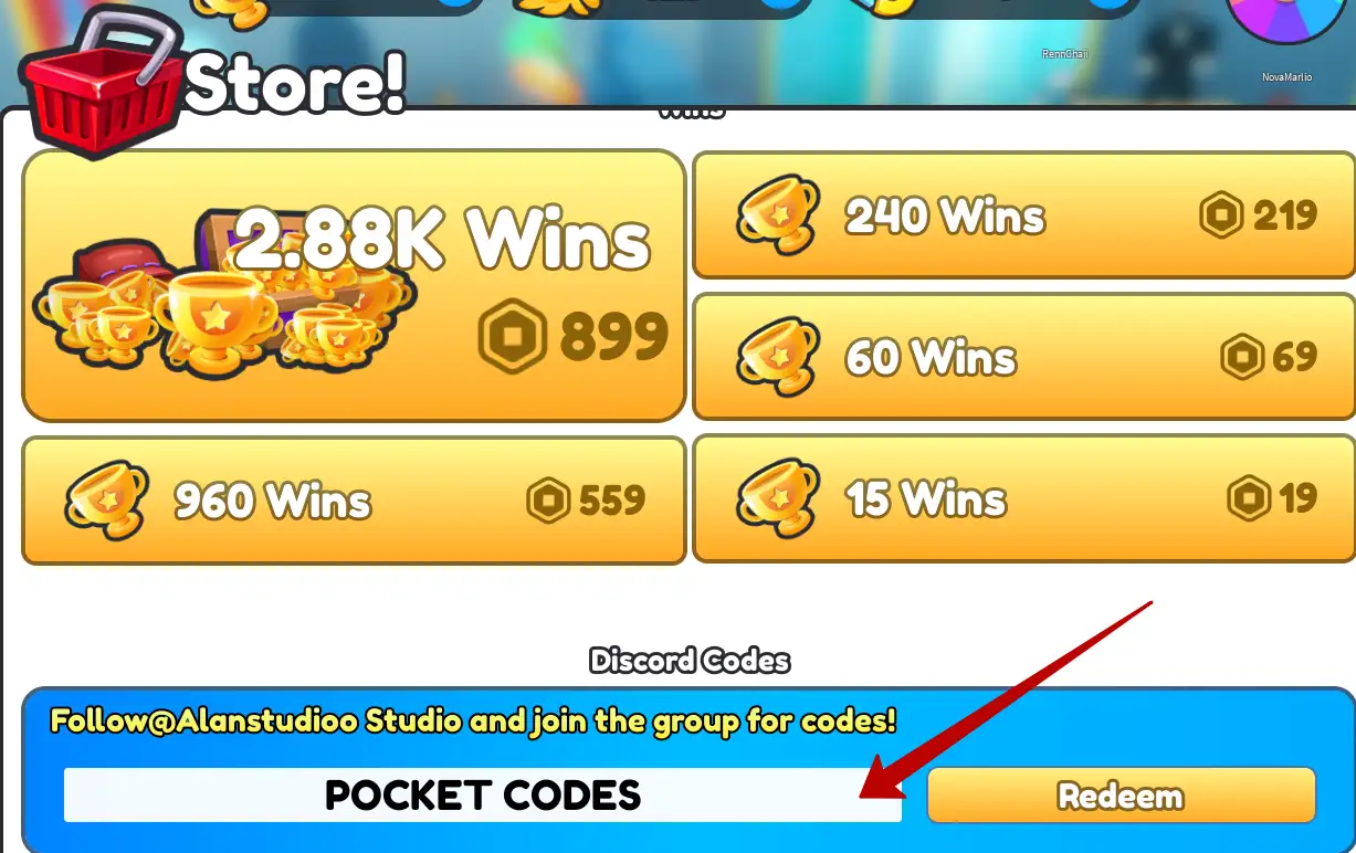 How to redeem Blade Fighting Simulator codes?