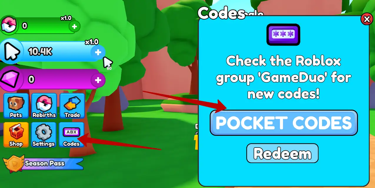 How to redeem Mega Clickers codes?