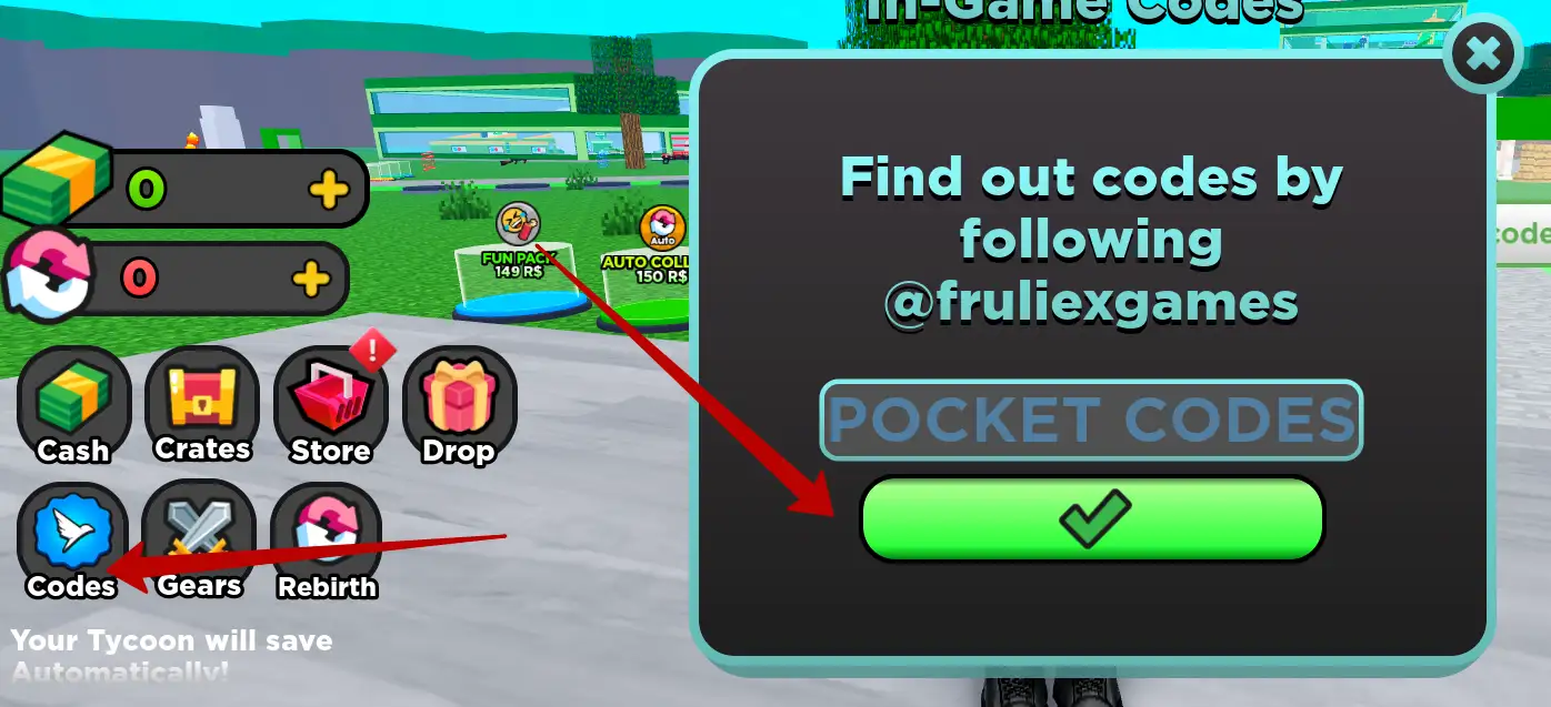 How to redeem Mineblox Tycoon 2 Player codes?