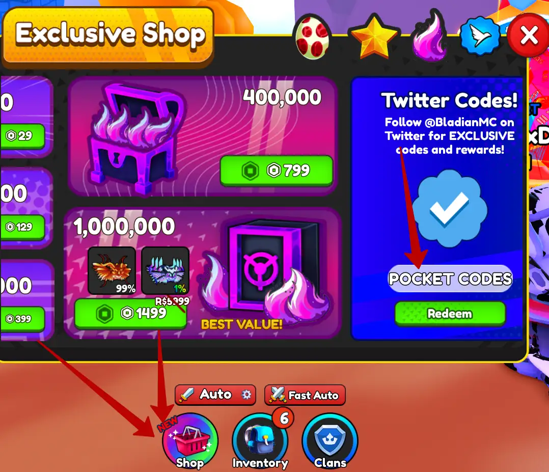 How to redeem Sword Simulator X codes?