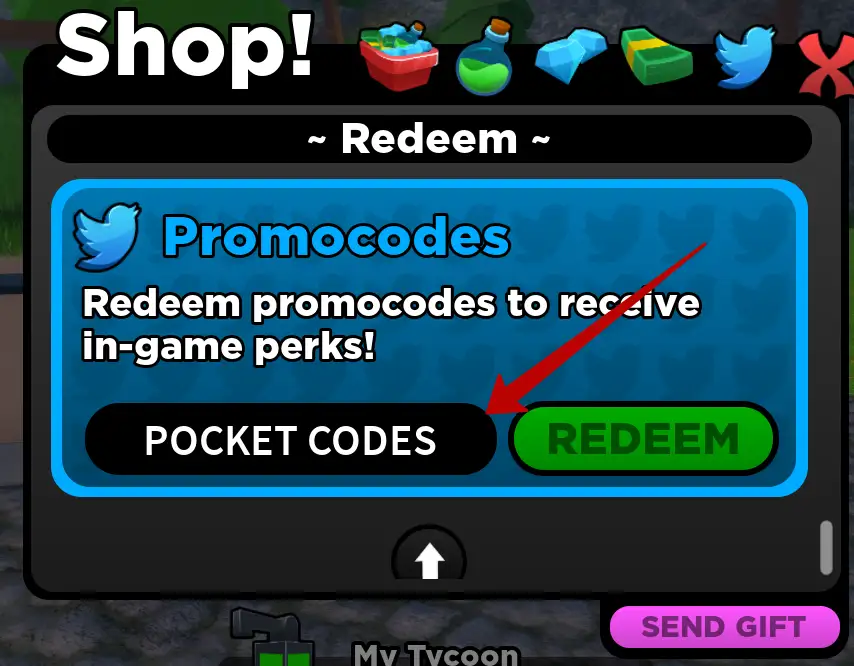How to redeem Tycoon Simulator codes?