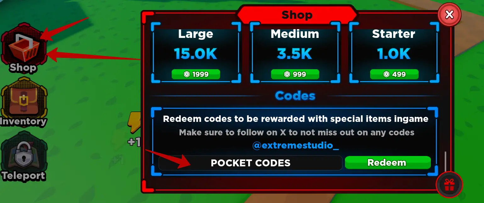 How to use Anime Extreme codes?