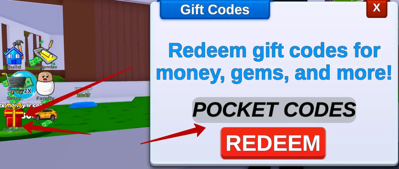 How to use Family House Tycoon codes?