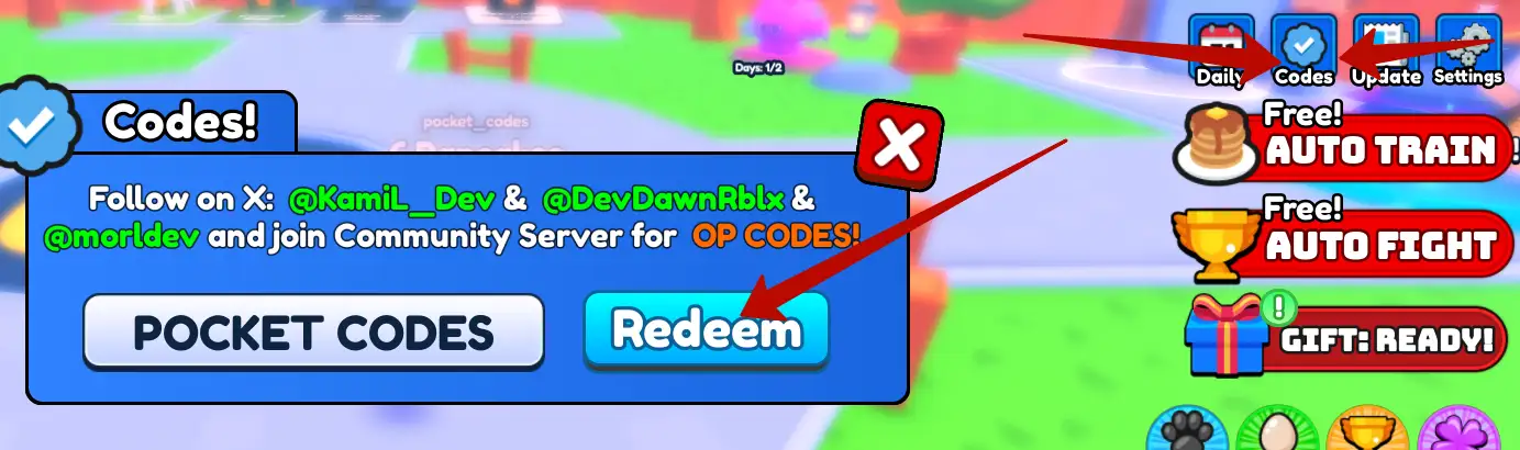 How to use Pancake Battles codes?