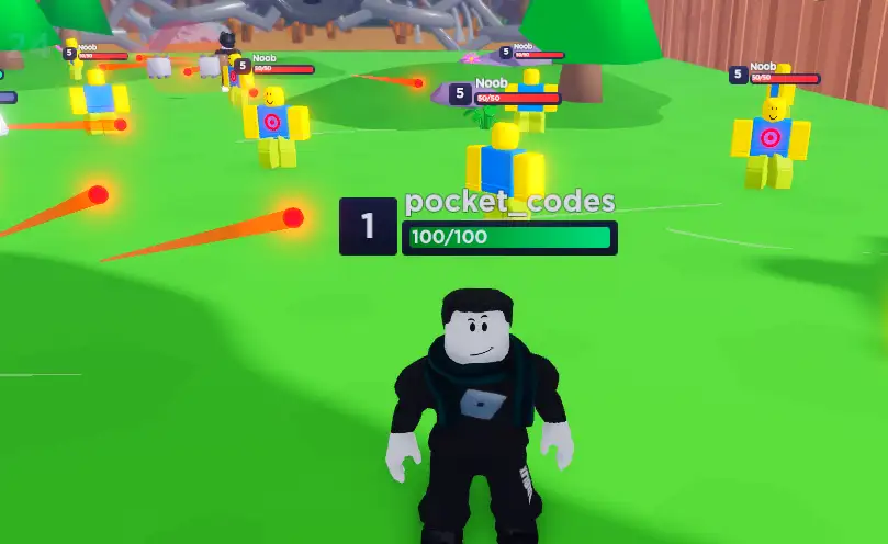 Noob Target Simulator codes - boosts