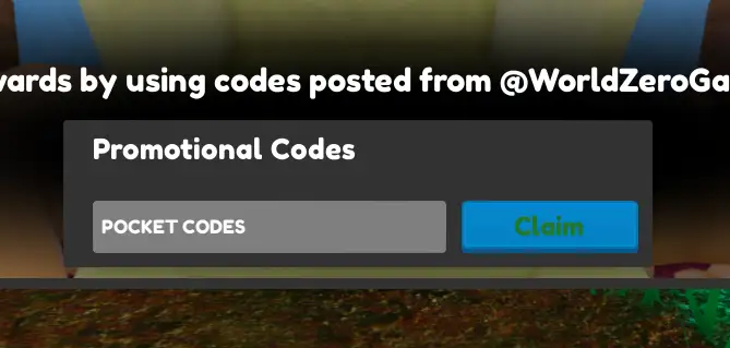 How do I redeem World // Zero codes?