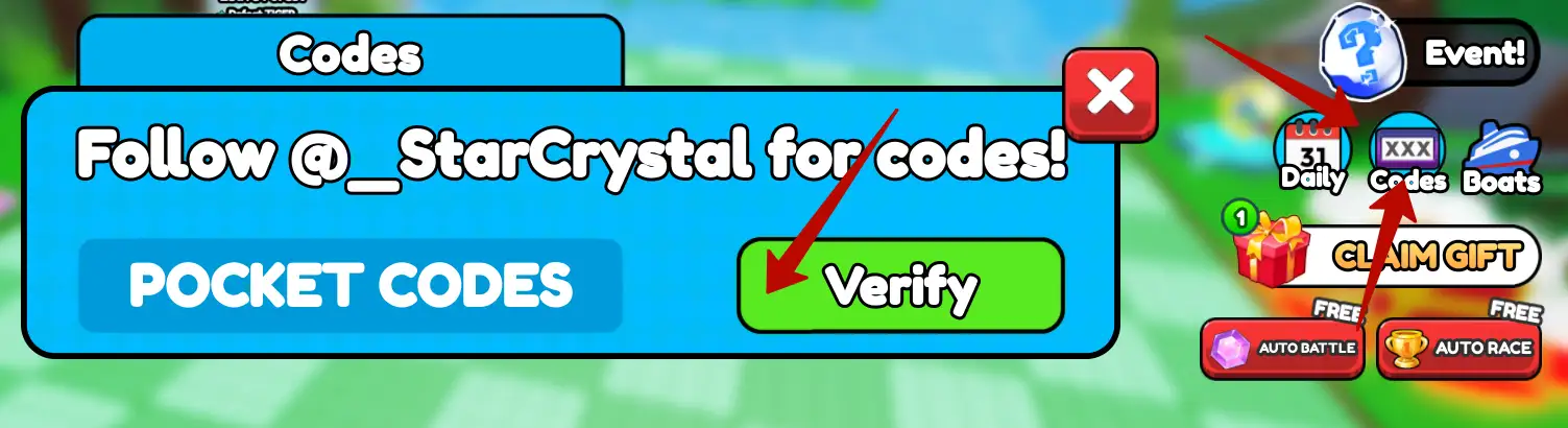 How to redeem Aqua Racer codes?