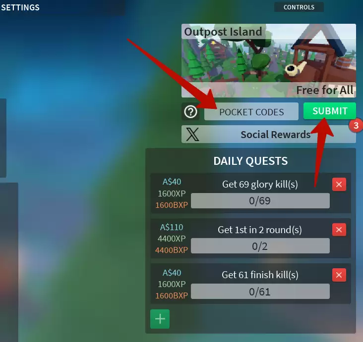 How to redeem Combat Warriors codes?