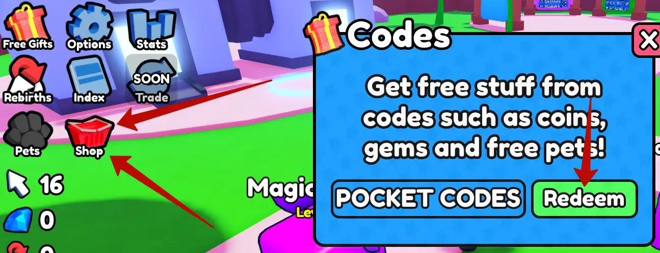 How to redeem Ethereal Clicker codes?
