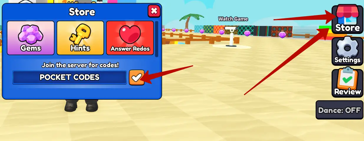 How to redeem Math Tower Race codes?