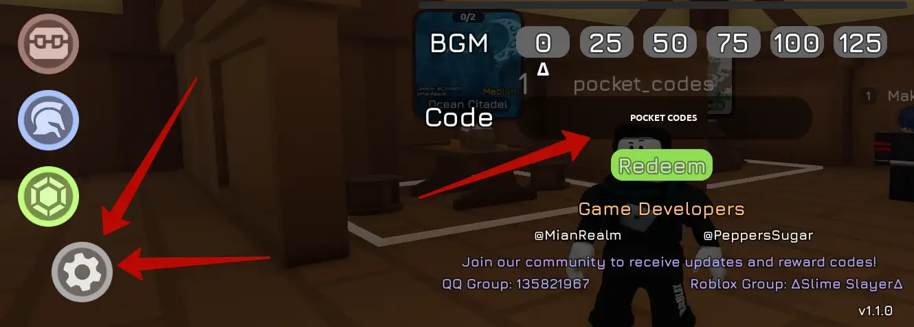 How to redeem Tower Adventure codes?