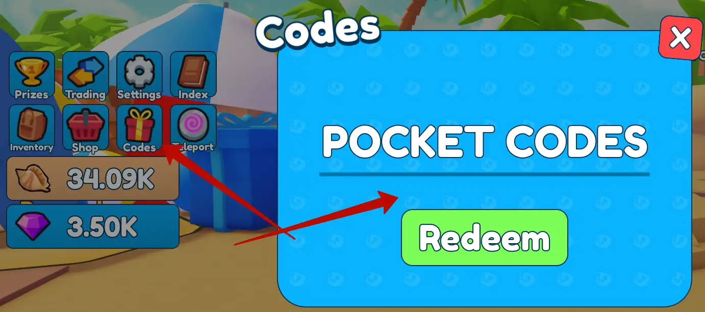 How to redeem Clicking Legends Reborn codes?