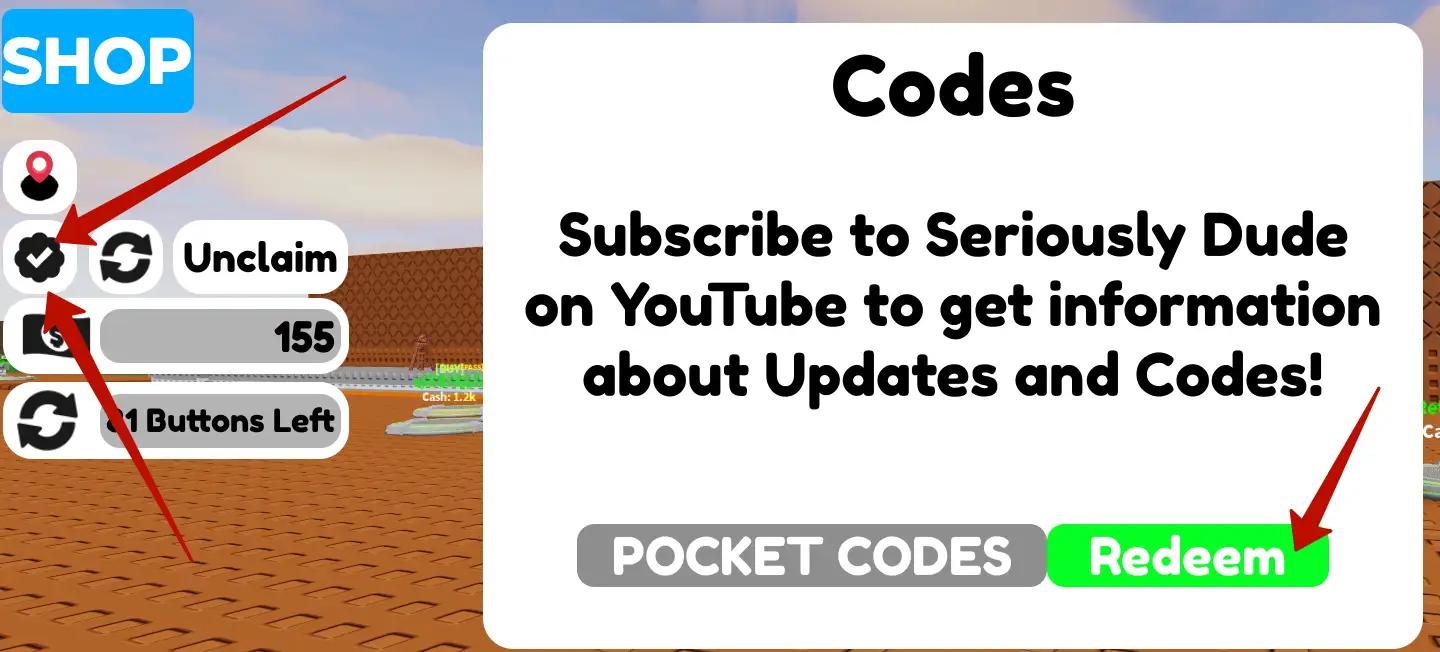 How to redeem Doors Tycoon codes?