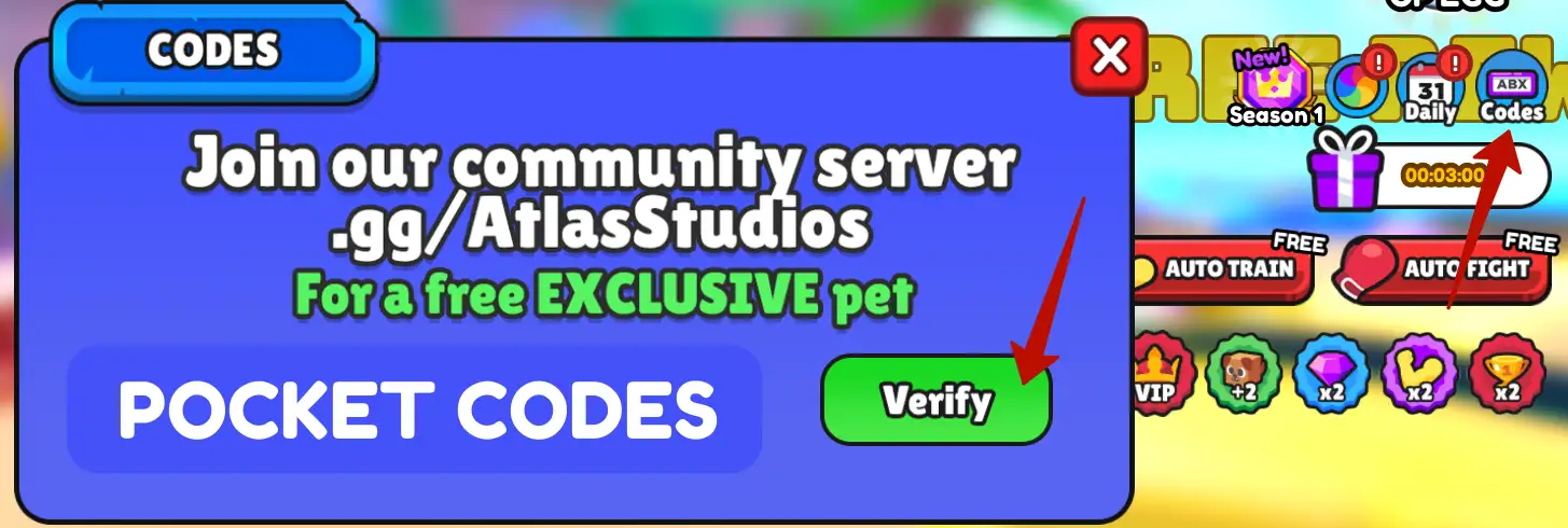 How to redeem Gym Battles codes?
