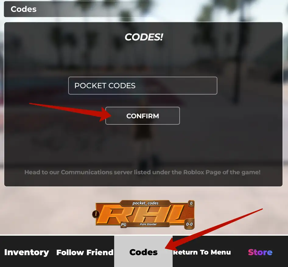 How to redeem Realistic Basketball codes?