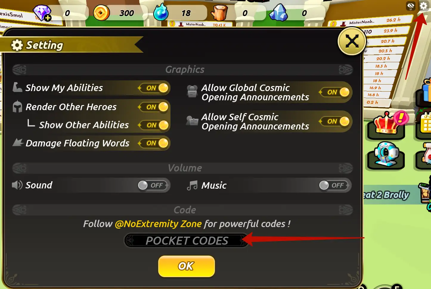 How to use Anime Elites Squad codes?