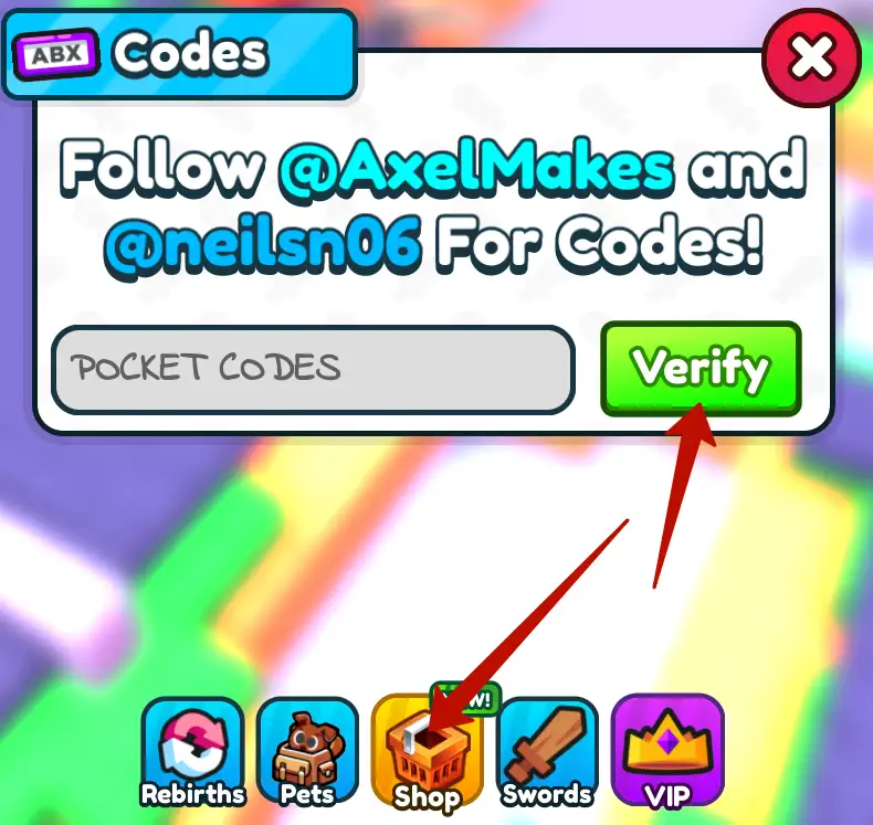 How to use Eat and Fight codes?