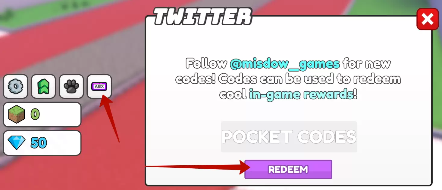 How to redeem Block Craft Tycoon codes