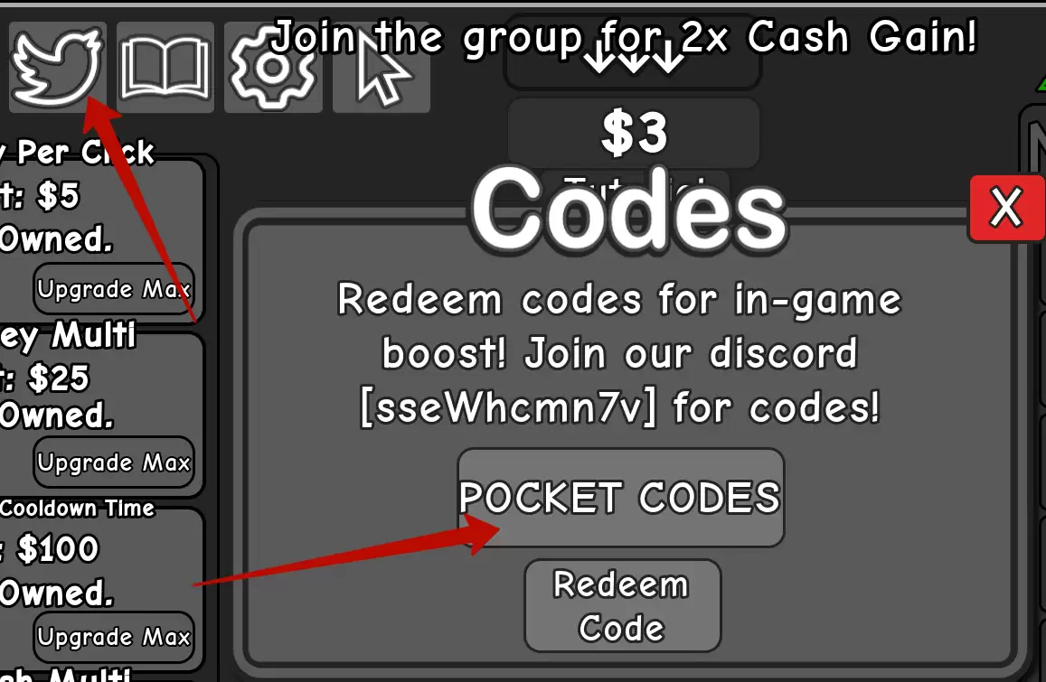 How to redeem Money Incremental codes?