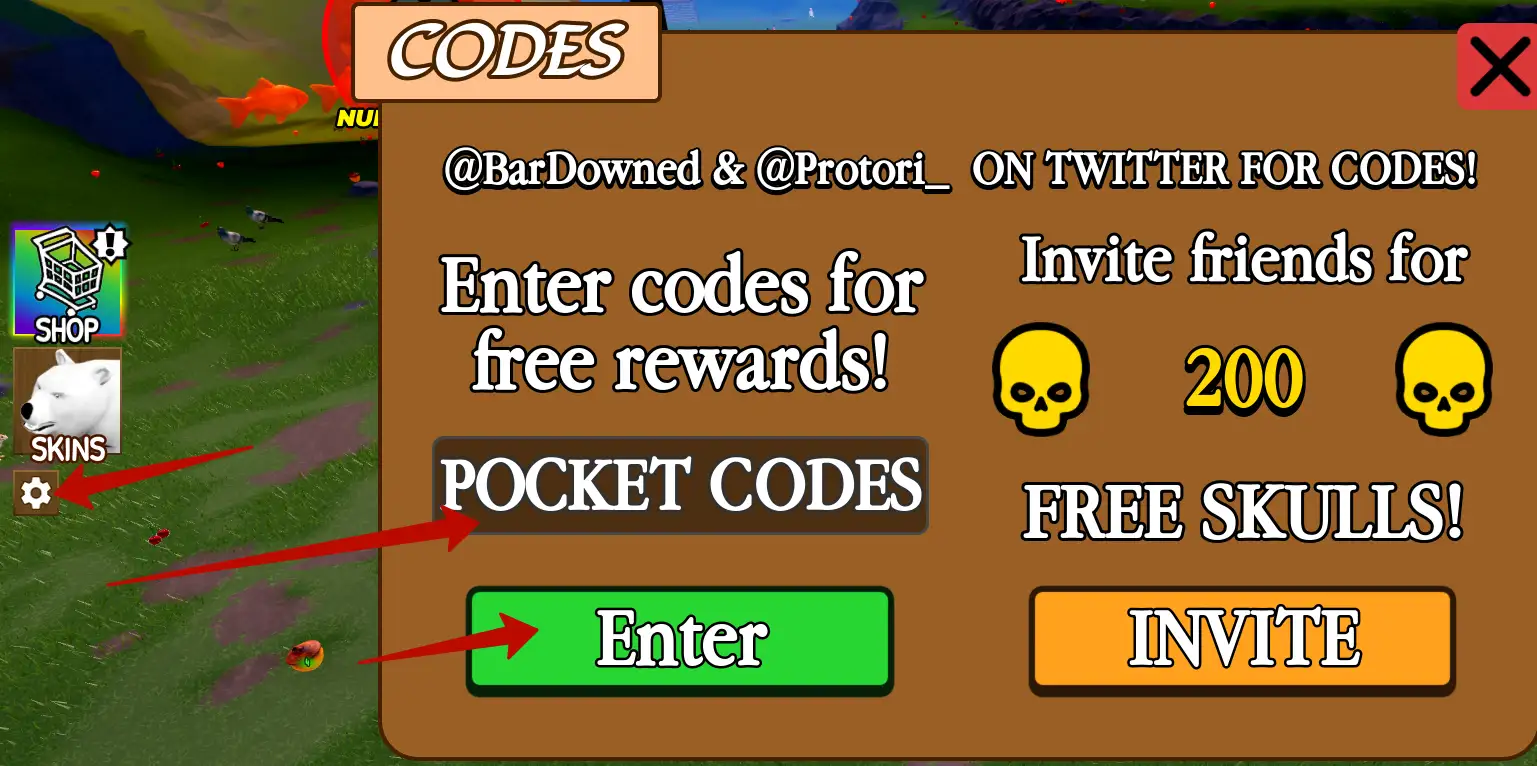 How to use Bear Simulator codes