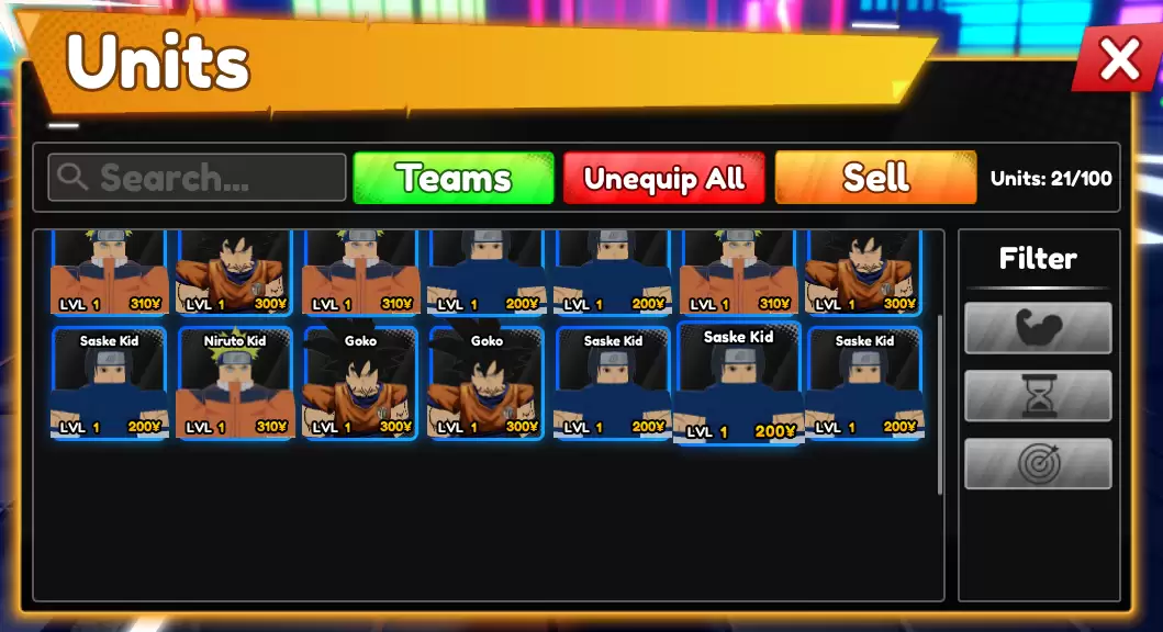Special Anime Defense Tier List