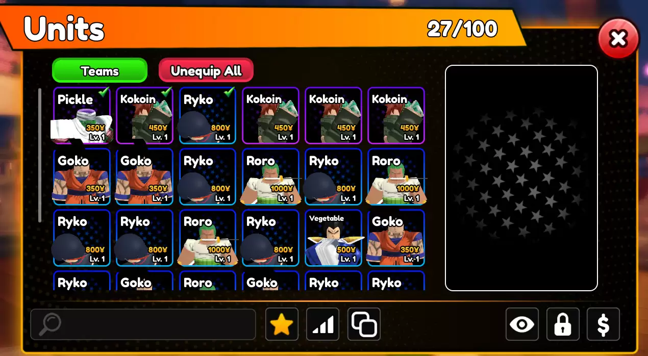 Anime Royale Tier List - best units