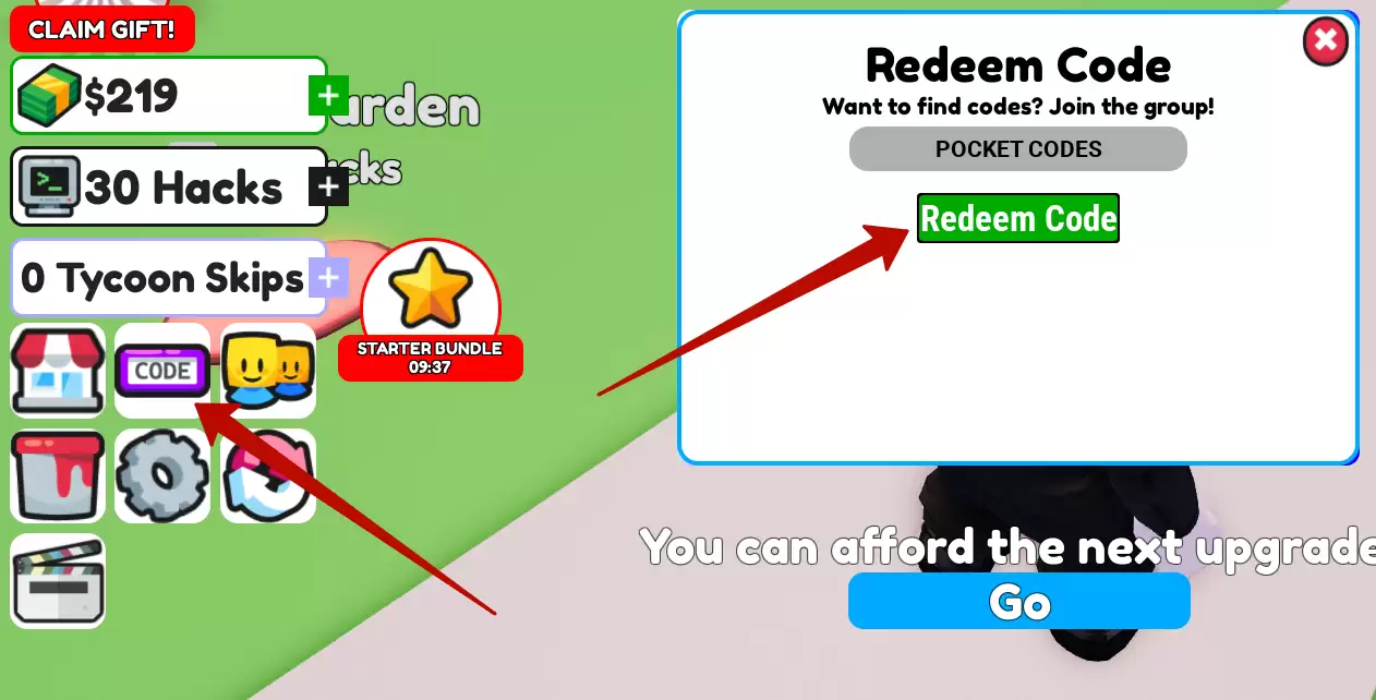 How to redeem HACK AN EVIL CROCODILE codes