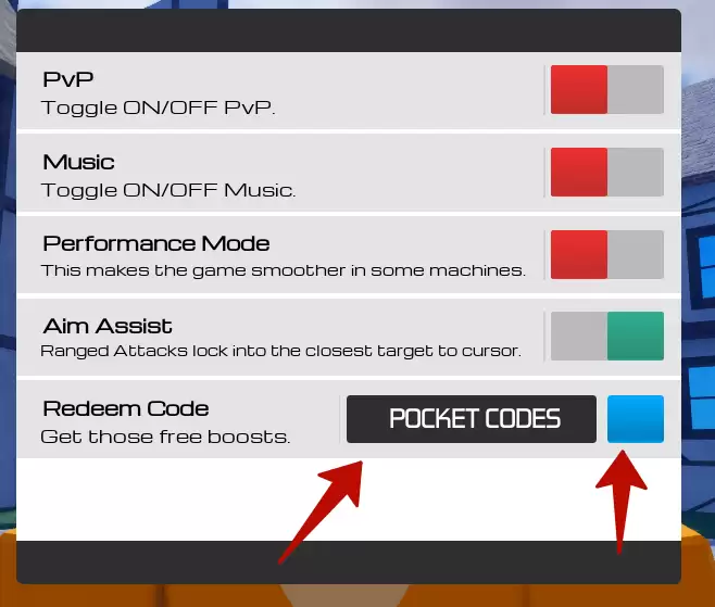 How to redeem Sea of Pirates codes?