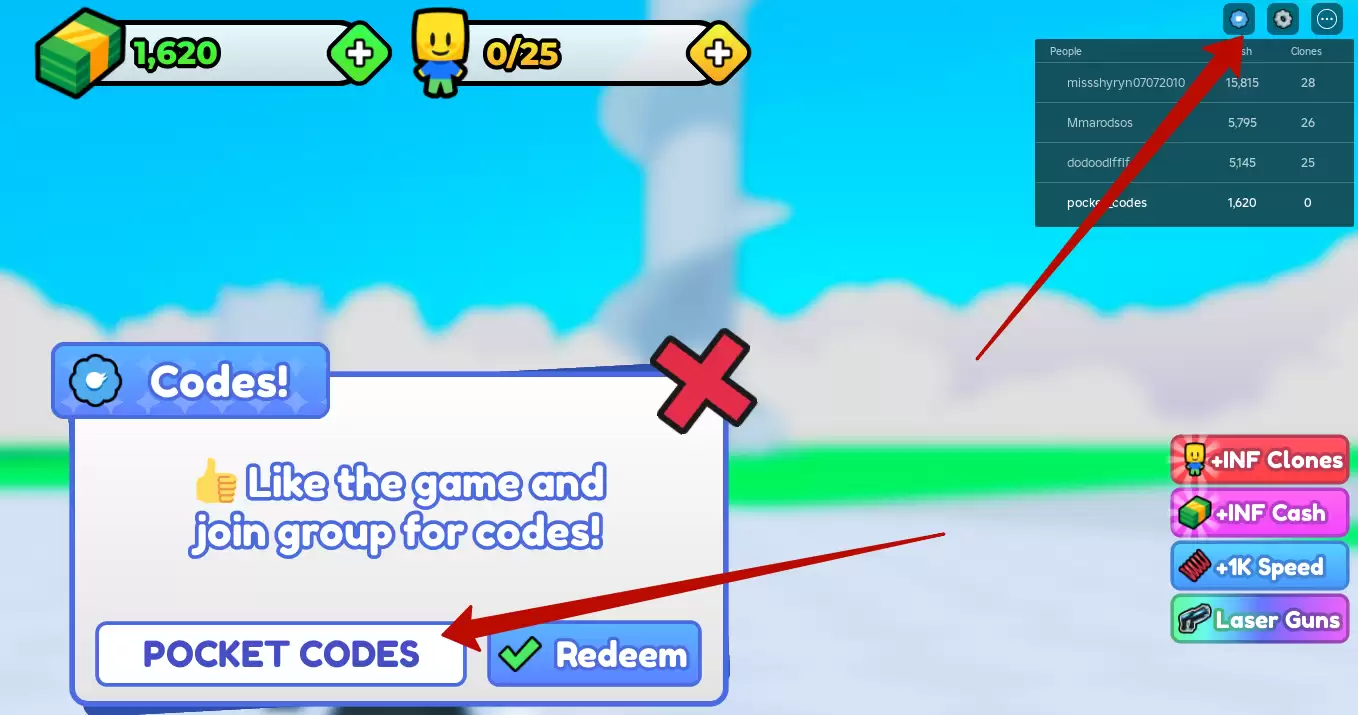 How to use Clone Simulator codes?