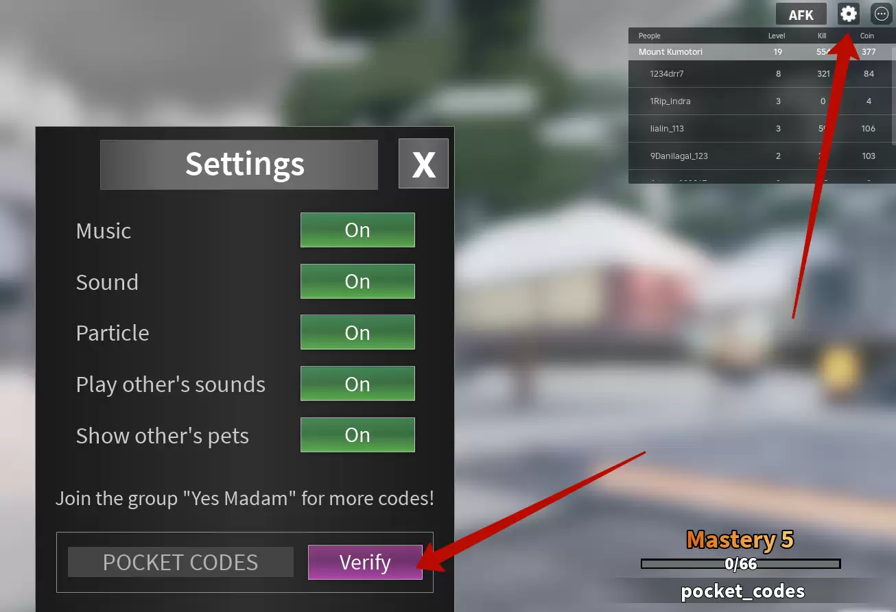 How to use Demon Warriors codes