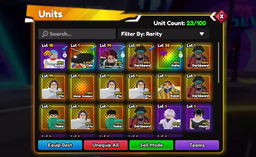 Anime Reborn Tier List - best units to use right now