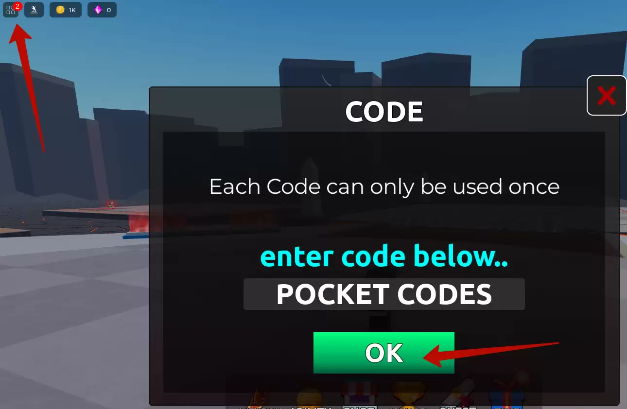 How to redeem Duel Warriors codes?