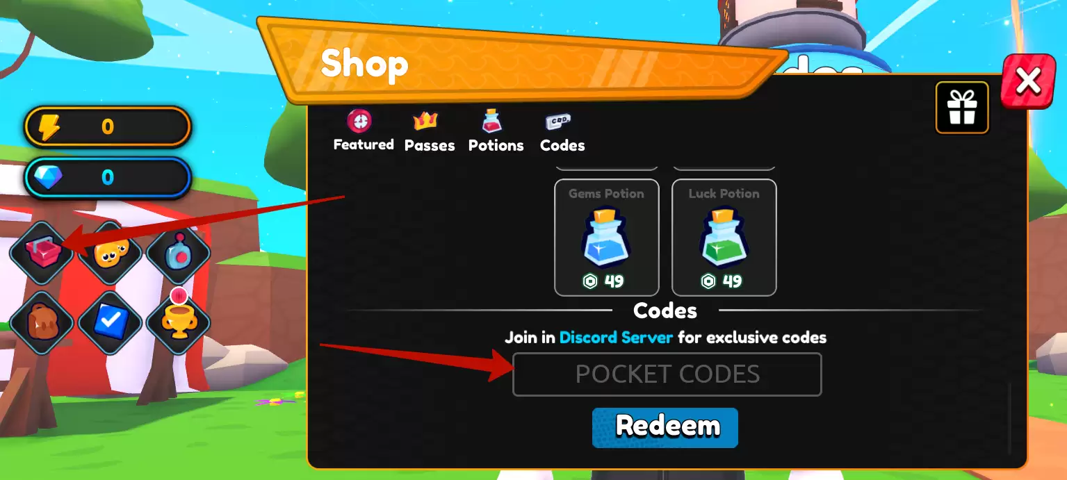 How to redeem Anime Waves X codes?