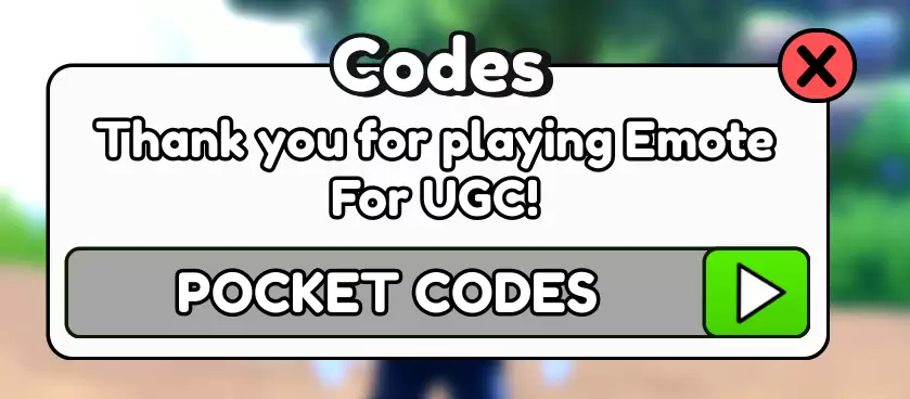 How to redeem Emote For UGC codes?