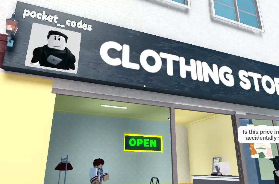 Clothing Store Simulator Codes
