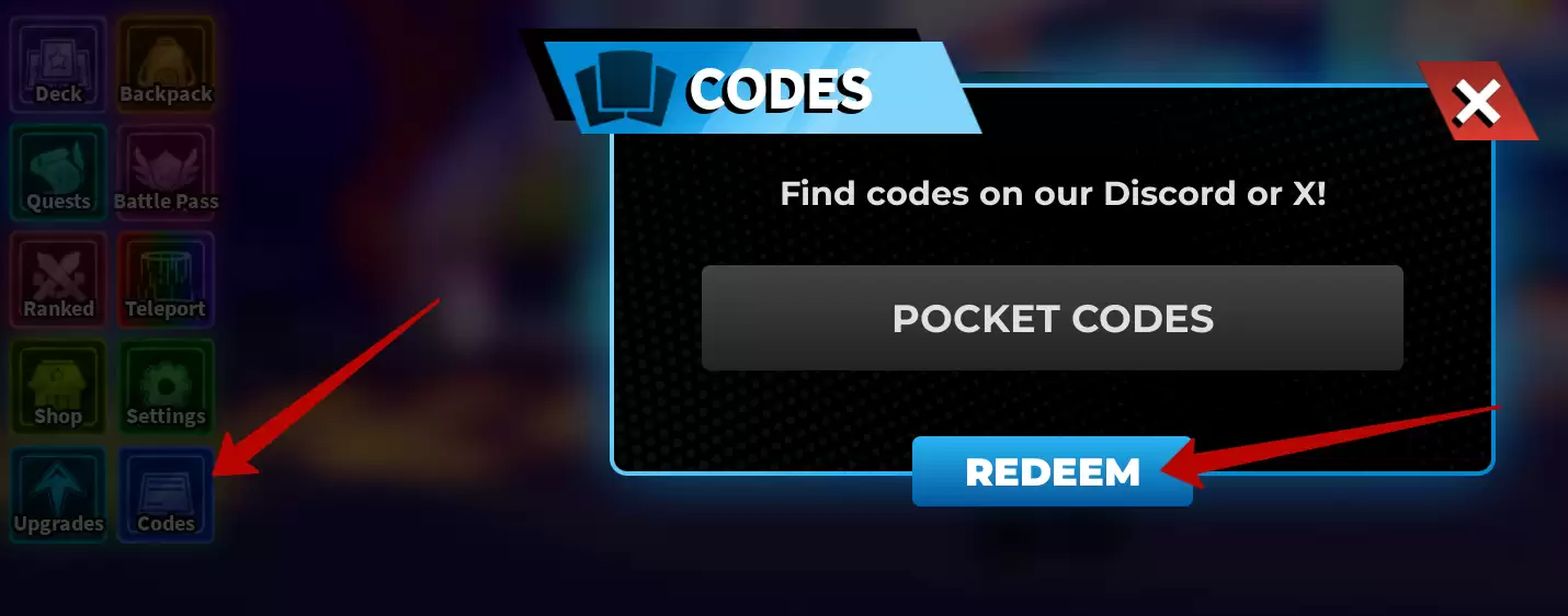 How to redeem Anime Card Clash codes?