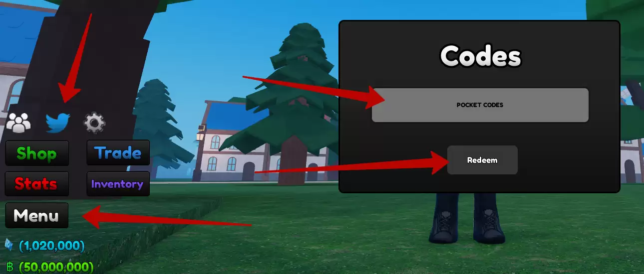 How to redeem Arcane Piece codes?